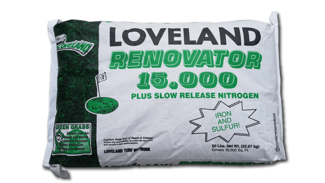 Renovator - High Nitrogen Slow Release Fertilizer - Grass Pad