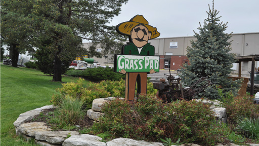 Grass Pad in Omaha, NE 