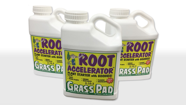 Grass Pad Root Accelerator