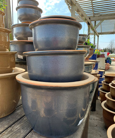 Flower Pots for Sale at the Grass Pad