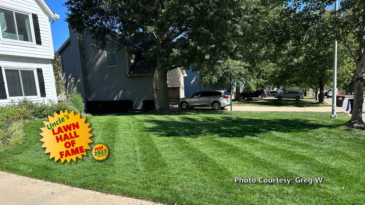 Greg W. Grass Pad Lawn Hall of Fame