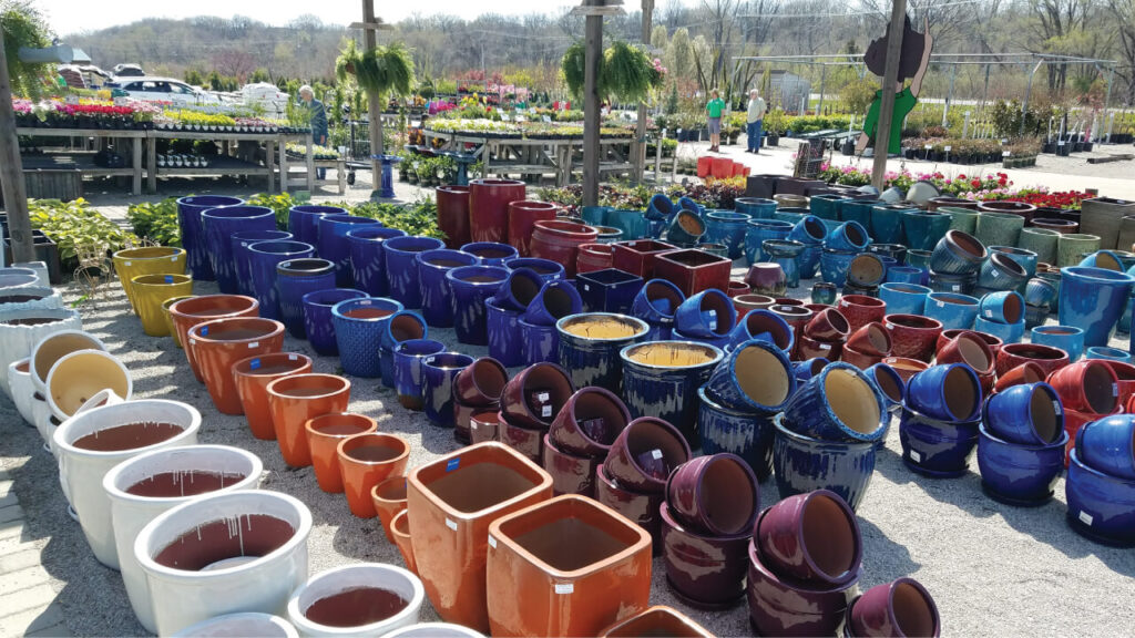 Pottery Display